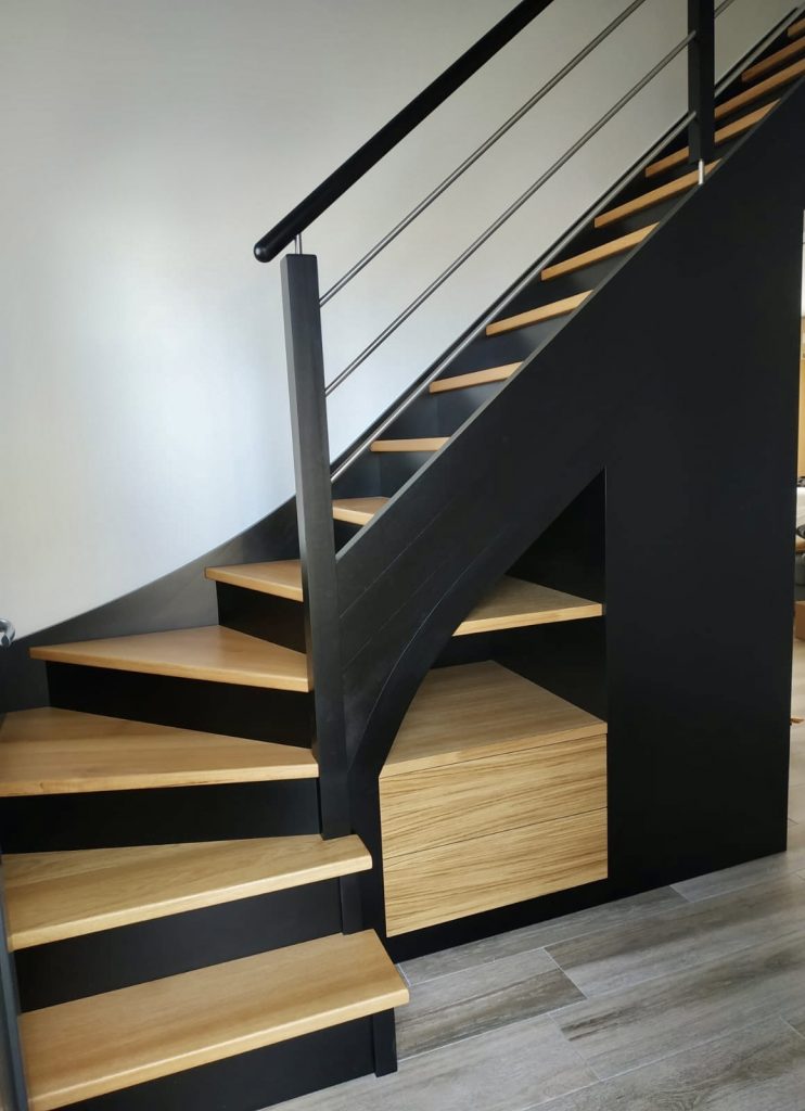 Rangements sous escalier - Brodie Agencement