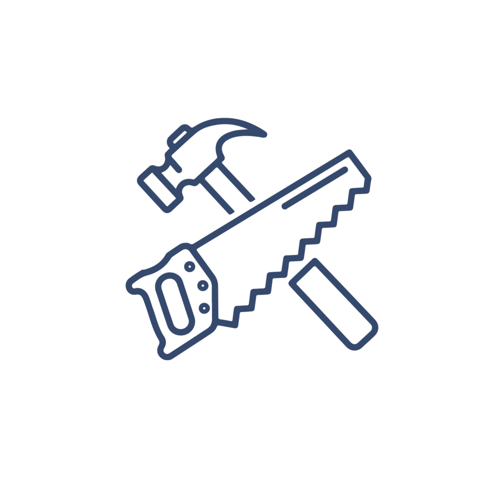 Icone fabrication -savoir-faire menuiserie agencement